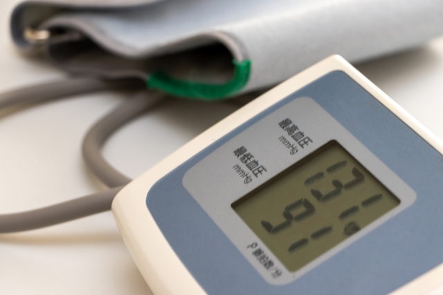 血圧測定器の写真